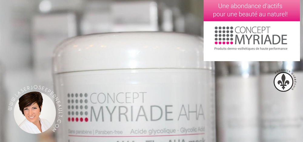 Concept Myriade produits bio Québec