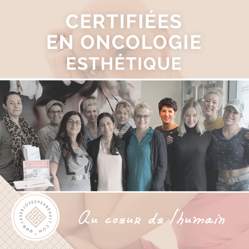 Josée Pedneault, certifiée en oncologie esthétique